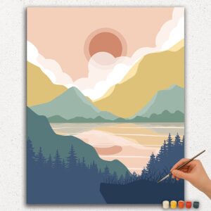 Paint by Numbers Abstract