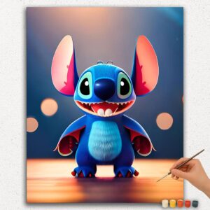 Happy and Cute Stitch