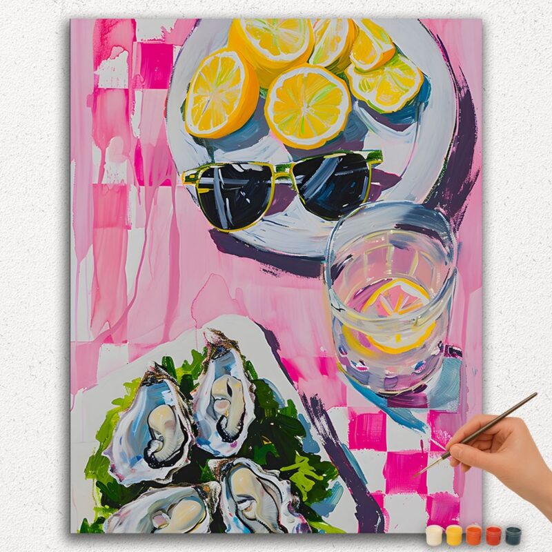 lemon Juice on Table