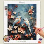 Birds in Spring Origami