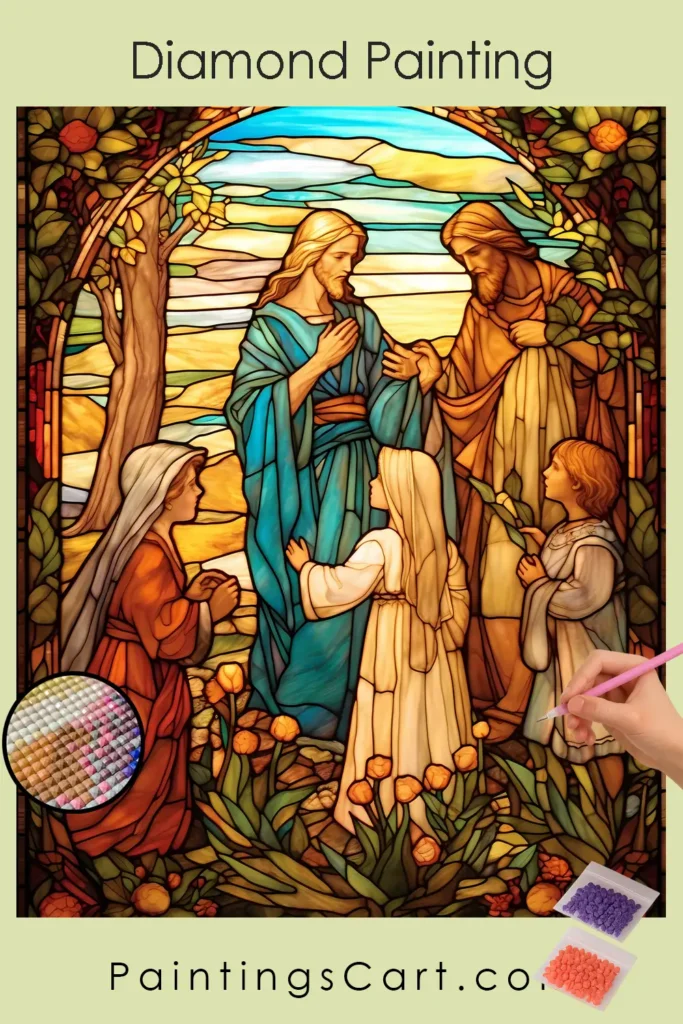 Holy Religious Stained Glass