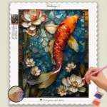 Colorful Fish Stained Glass