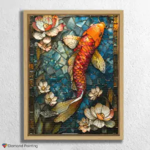 Colorful Fish Stained Glass