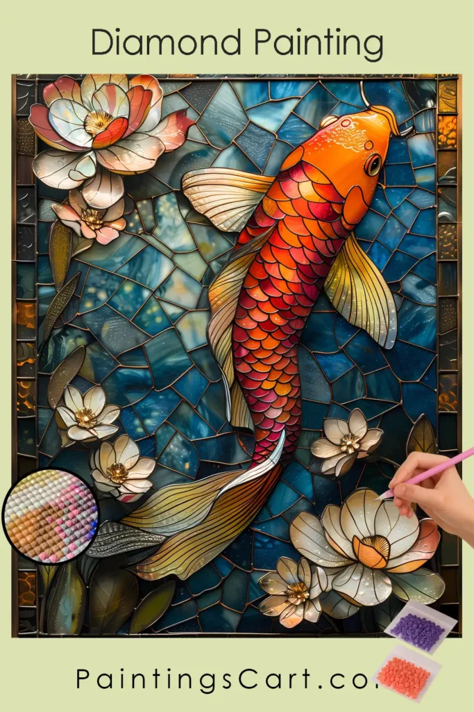 Colorful Fish Stained Glass