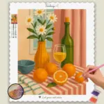 Still_Life_with_Oranges_and_Daisies_base-diamond-painting-paintingscart Still_Life_with_Oranges_and_Daisies