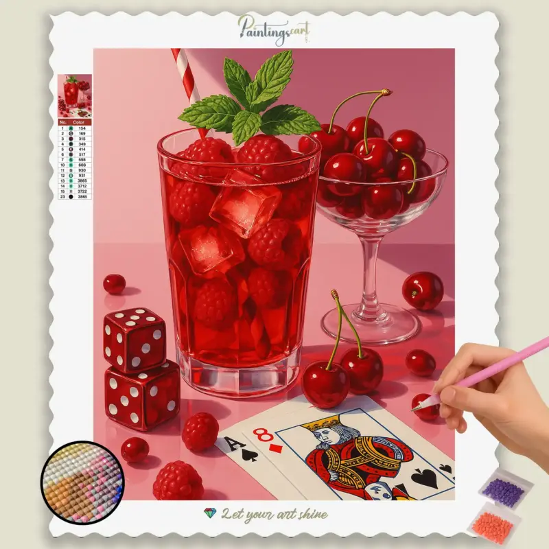 Vibrant_Cocktail_and_Cherry_Still_Life_base-diamond-painting-paintingscart Vibrant_Cocktail_and_Cherry_Still_Life