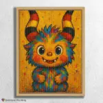 Whimsical_Furry_Fantasy_Creature_float-diamond-painting-paintingscart German Labubu Doll