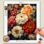 Zinnias Autumn Zenith Flower