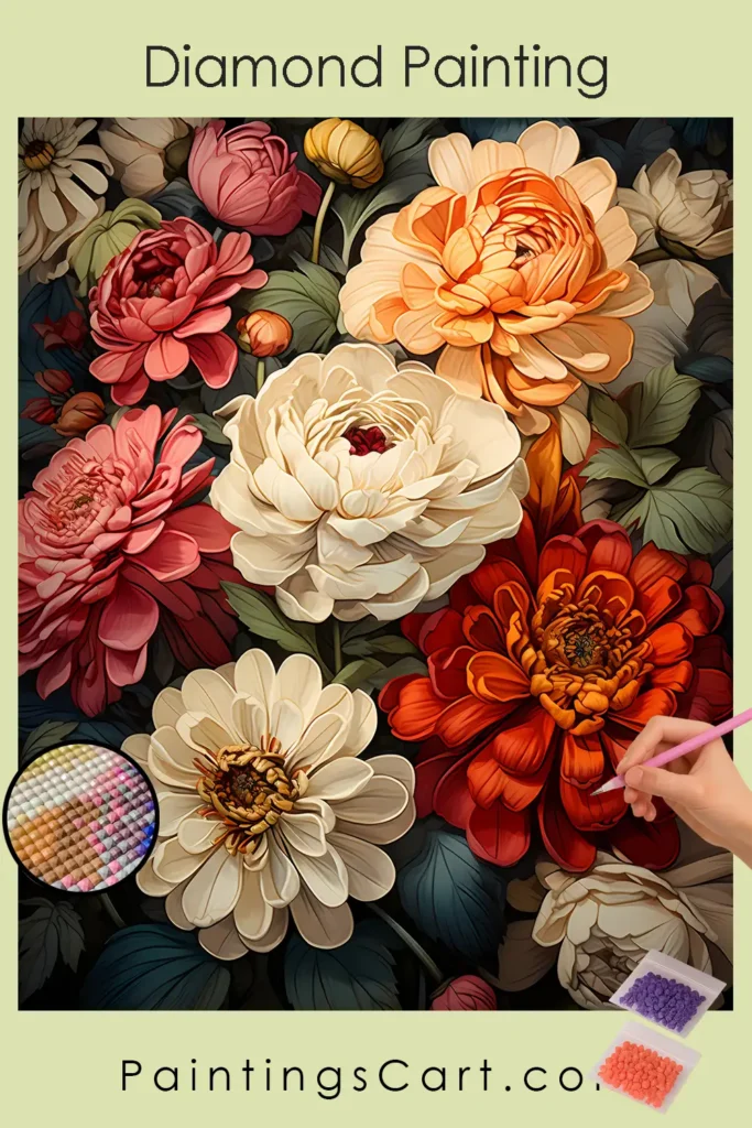 Zinnias Autumn Zenith Flower