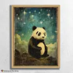 baby_panda_5398_float-diamond-painting-paintingscart Penguin in Starry Night