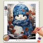 Snowman Kawaii Winter
