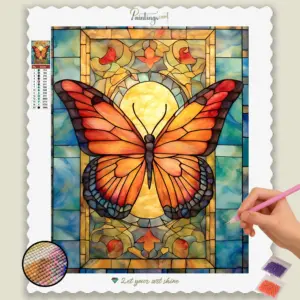 Amazing Butterfly Stained Glass