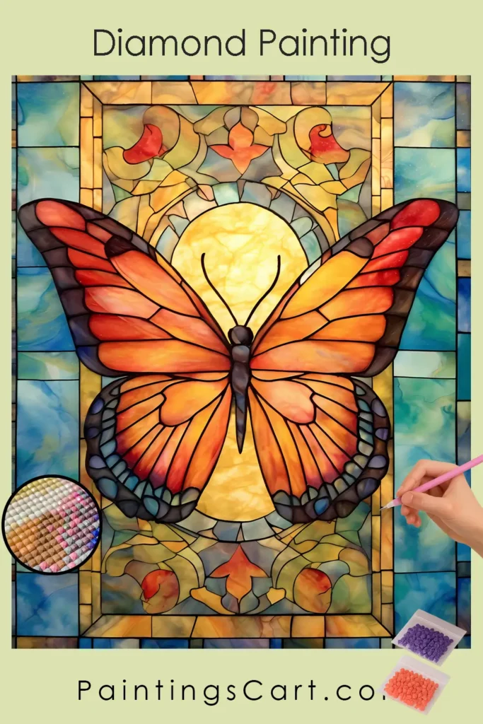 Amazing Butterfly Stained Glass
