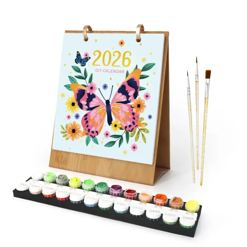 96381-Paint-by-numbers-Diamond-Painting-webp Malen nach Zahlen Kalender 2026 – Schmetterlinge Edition