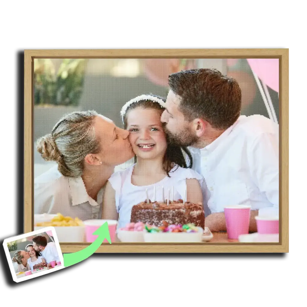 Diamond Painting Customized with own photo