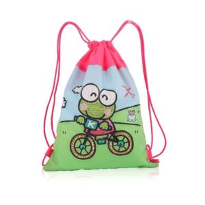 Frog on Bike - Diamond Art Bag
