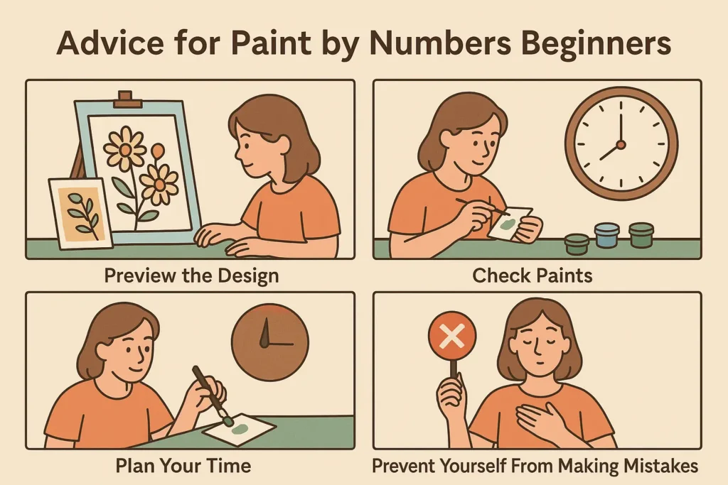 Advice for Paint by Numbers Beginners