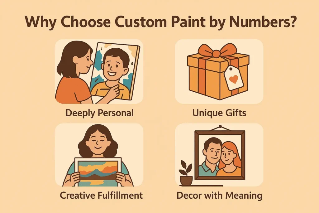 Why Choose Custom Paint by Numbers?
